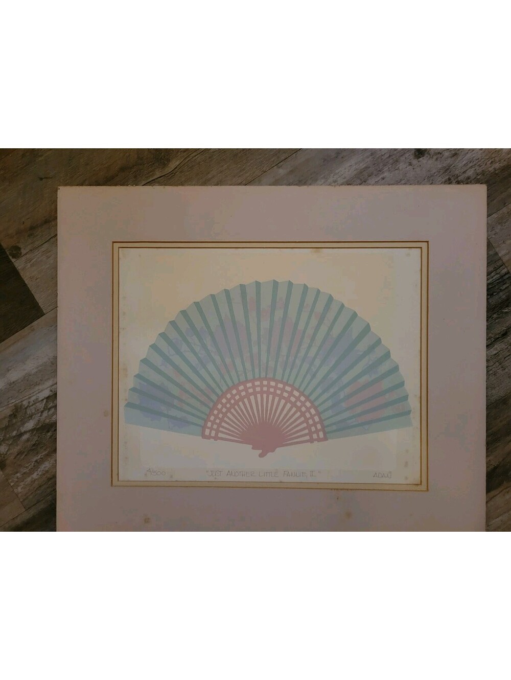 limited-edition art print "Just Another Little Fannie, II" By Adami 4/500 16x14